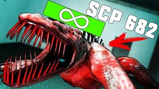 SCP-682 ПРОТИВ БЕСКОНЕЧНЫХ MTF В SCP: SECRET LABORATORY!