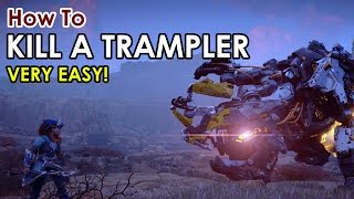 Horizon Zero Dawn - How to kill trampler quickly