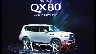 SUV : NEW 2018 INFINITI QX80 REVEAL l WORLD PREMIERE l Clip