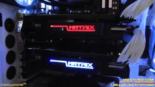 Asus Matrix HD7970 Platinum LIGHT EFFECTS in Furmark