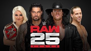 The Undertaker To Return & More At WWE Raw 25th Anniversary