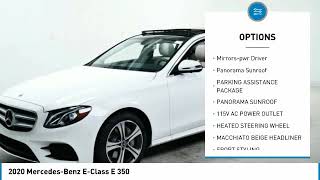 2020 Mercedes-Benz E-Class E 350 Minnetonka Minneapolis Wayzata,MN 74052
