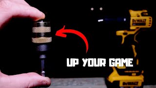 If you use a cordless drill, STEP UP YOUR GAME with this tool! #COOLTOOLS #CORDLESSDRILL #TOOLS