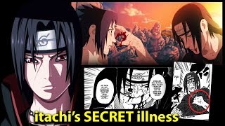 the REAL reason Itachi Uchiha Died - Itachi's Secret illness Explained - Naruto & Boruto Theory