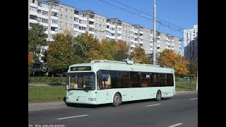 Троллейбус Минска БКМ-321,борт.№ 2247,марш.20 (14.12.2019)