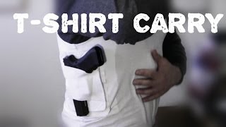 Packin' Tee - T-shirt Style Holster for Concealed Carry - Demo & First Impressions