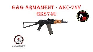 [ОБЗОР] G&G ARMAMENT - АКС-74У GKS74U AEG airsoft (страйкбол)