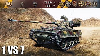 AMX 13 105 мало снарядов, много врагов ??? World of Tanks лучший бой амх 13 105
