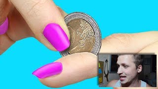 *ТРУМ ТРУМ*16 фокусов и трюков, чтобы удивить друзей (реакция)