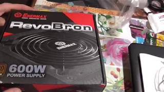 Распаковка Enermax RevoBron ERB600AWT 600W