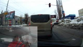 Экзаменационный маршрут ГИБДД "2" этап "Город" .  г. Саратов