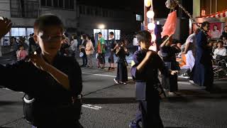 20180908　二戸まつり　二戸ふるさと音頭・新ナニャトヤラ流し踊り　二戸市剣道スポーツ少年団