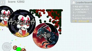 DOUBLESPLIT VS BAIT IN AGAR.IO MOBILE + EPIC SERVER DESTRUCTION !