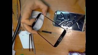 Замена стекла на Samsung Galaxy S4 своими руками(часть 2)