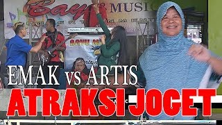 Emak-Emak Joget NYANDAK ANGIN na Enakeun di Dalam Rumah, Lanjut Ka Panggung