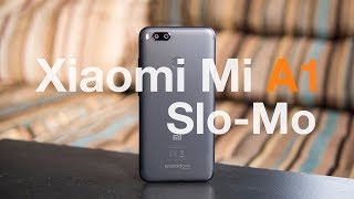 Xiaomi Mi A1 - Slow Motion видео