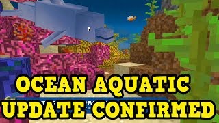 Minecraft PE / Xbox / PS NEW OCEAN UPDATE FEATURES