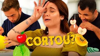 Quem faz cortes perfeitos? - Desafio fatiando alimentos!