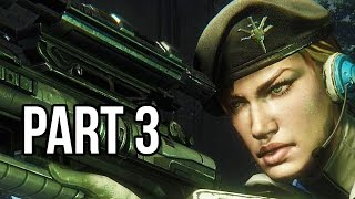Evolve Gameplay Walkthrough - Part 3 Big Alpha - ANGEL WINGS AND MEDIC BEAMS!! (XB1/PS4/PC 1080p HD)