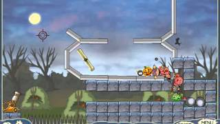 Roly-Poly Cannon: Bloody Monsters Pack - LEVEL 34