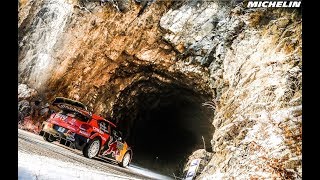 Leg 1& 2 Top moments - 2019 WRC Rallye Monte-Carlo - Michelin Motorsport