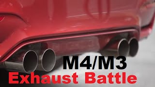 BMW M3 M4 F80 F82 Aftermarket Exhaust Comparison