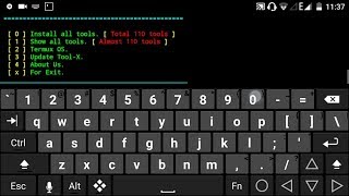 Termux - Tool-X Install All Tools & Make Hacking Easy