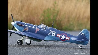 4S FUN NEW Supermarine Seafire MkIIB 1100mm Pacific Scheme from Hobbyking