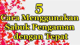 ?5 Cara Menggunakan Sabuk Pengaman dengan Tepat