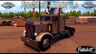 American Tuck Simulator  Modvorstellung - Peterbilt 351 + Interior v 3.0