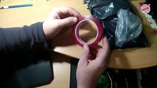 Двусторонняя клейкая лента / Маска для лица / Инклинометр с подсветкой