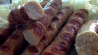 Купаты в гриле GFGRIL  и  в вертикальном гриле. Сравним на вкус!