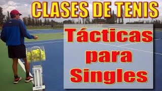 Clases de Tenis: Táctica en singles