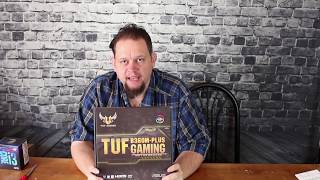 Asus Tuf B360M Plus Gaming Motherboard Unboxing