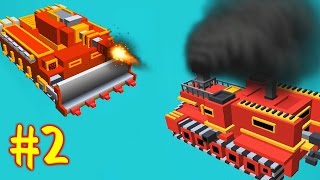 БИТВА ТАНКОВ [2] Игровой мультик про танчики Война танков Игра на Андройд War Boxes Strike - 2 серия