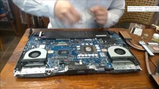 Asus 게이밍노트북 G701VIK 리뷰, 분해, 온도포함(Asus G701VIK Thermal Repaste)