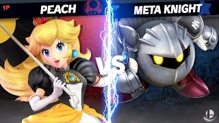 メタナイト対ピーチ、悔しい試合…【スマブラSP】
