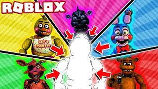 A FUSÃO DE ANIMATRONICS no ROBLOX!!! (FIVE NIGHTS AT FREDDYS'S)