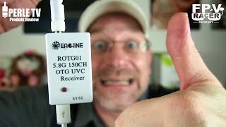 Eachine ROTG01; 5,8Ghz; 150Ch. FPV-Receiver (Android & Windows) für 19 Euro