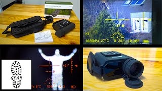 Tech: IR-Nachtsichtgerät + Entfernungsmesser „LRNV009“ von Kinglux