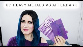 Urban Decay Heavy Metals Palette Swatches, Afterdark Comparison, Demo and Review @phyrra