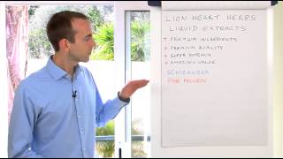 Tonic Herb Liquid Extracts: Schizandra, Pine Pollen, Chaga and Reishi, Lion Heart Herbs