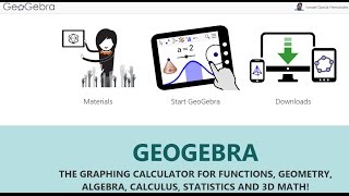 GeoGebra Graficando una función Módulo 13 prepa en linea SEP