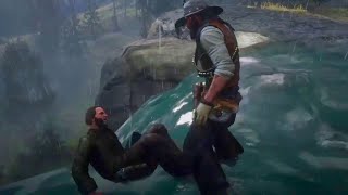 Red Dead Redemption 2- Waterfall Ragdolls Vol.1