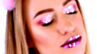 Как сделать глиттерные губы  Glam Makeup Tutorial Глиттер Губы Missbeautymama Glitter lips makeup