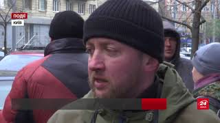 Бійці АТО пікетували проти лотереї, яка фінансує Росію