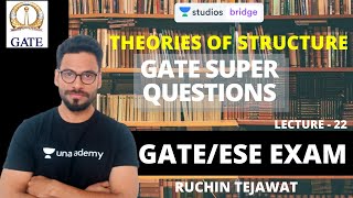 L22: GATE Super Questions - 2 | Theory of Structure for GATE/ESE 2020 | Ruchin Tejawat