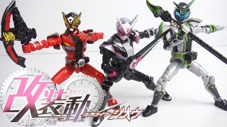 改装動 仮面ライダージオウ 開封 比較 ゲイツ ウォズ SO-DO KamenRider ZI-O 食玩 Japanese candy toys