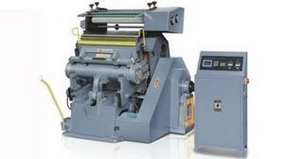 тигельный пресс для высечки и горячего тиснения TYMB-750R