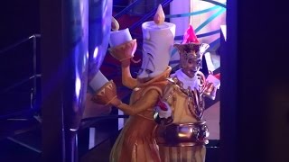 【TDS】舞台裏でも踊ってアピールするルミエール【テーブル・イズ・ウェイティング】